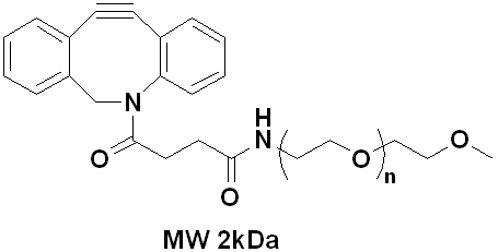 化合物 DBCO-mPEG (MW 2kDa),DBCO-mPEG (MW 2kDa)