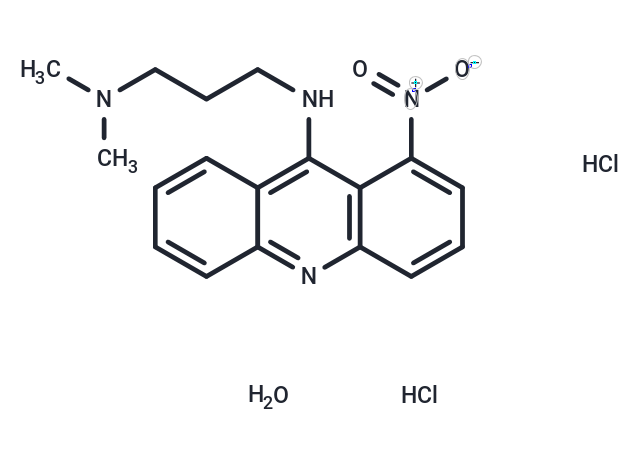 化合物 Nitracrine dihydrochloride hydrate,Nitracrine dihydrochloride hydrate