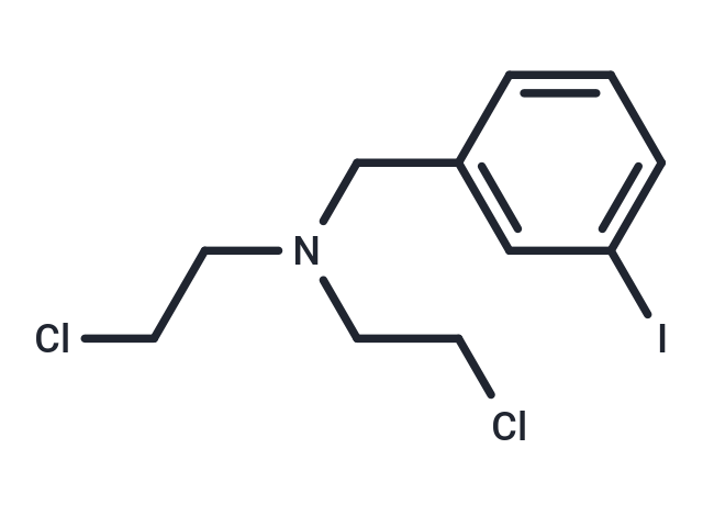 化合物 N,N-Bis(2-chloroethyl)-m-iodobenzylamine,N,N-Bis(2-chloroethyl)-m-iodobenzylamine