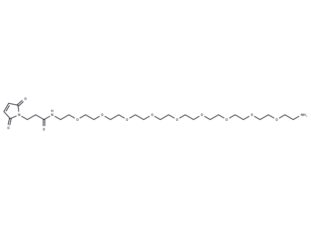 化合物 Mal-amido-PEG9-amine,Mal-amido-PEG9-amine