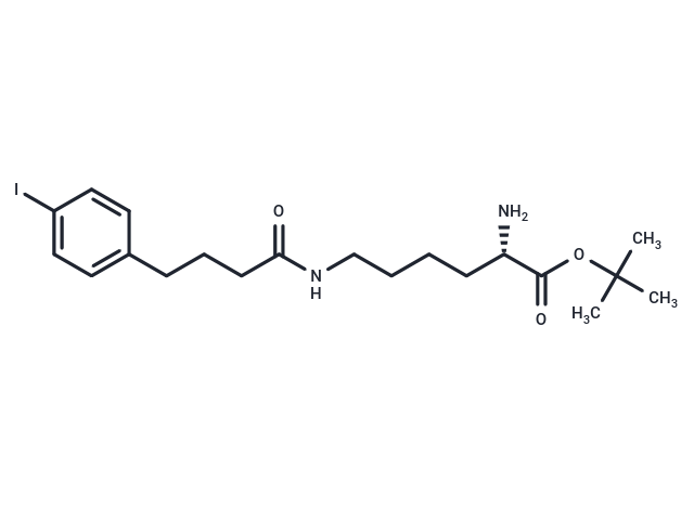 化合物 Lys(CO-C3-p-I-Ph)-O-tBu,Lys(CO-C3-p-I-Ph)-O-tBu