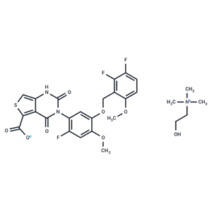 化合物 Linzagolix choline,Linzagolix choline