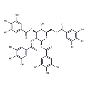 1,2,3,6-四-O-沒食子酰-Β-D-葡萄糖,1,2,3,6-Tetragalloylglucose