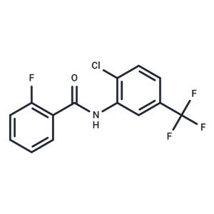 化合物 Benzamide, N-(2-chloro-5-(trifluoromethyl)phenyl)-2-fluoro-|T30336|TargetMol