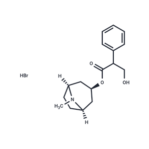 化合物 Atropine hydrobromide|T30206|TargetMol