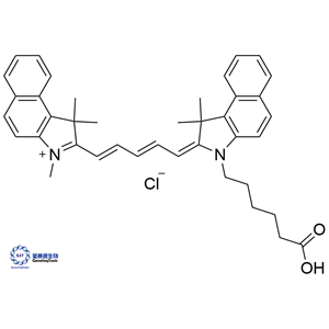菁5.5羧酸1449661-34-0 (without anion) | Cyanine5.5 carboxylic acid;Cy5.5