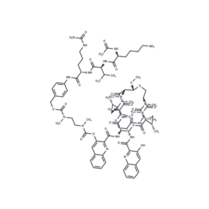 化合物 AcLysValCit-PABC-DMAE-SW-163D,AcLysValCit-PABC-DMAE-SW-163D