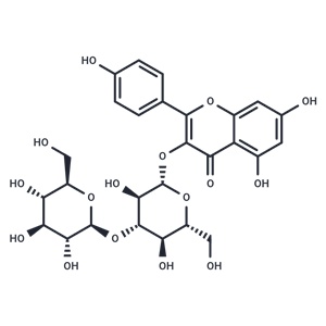 化合物 Kaempferol 3-b-laminaribioside,Kaempferol 3-b-laminaribioside