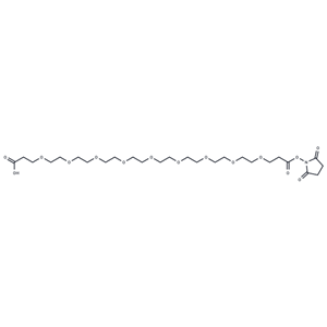 化合物 Acid-PEG9-NHS ester|T14113|TargetMol