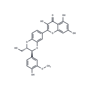 化合物 2,3-Dehydrosilybin B|T125883|TargetMol