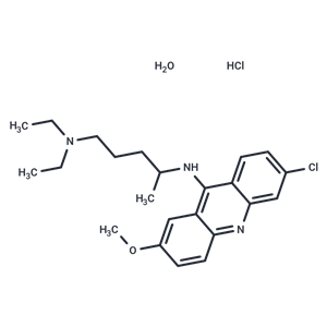 米帕林鹽酸鹽,Quinacrine hydrochloride hydrate