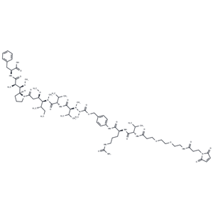 化合物 MAL-di-EG-Val-Cit-PAB-MMAF|T18251|TargetMol