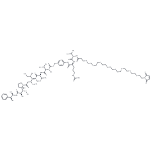 化合物 Mal-PEG8-Val-Cit-PAB-MMAE|T18299|TargetMol