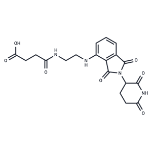 化合物 Thalidomide-C2-amido-C2-COOH|T18805|TargetMol