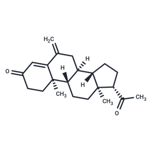化合物 6-Methylene-4-pregnene-3,20-dione|T29475|TargetMol