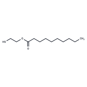 化合物 2-Mercaptoethyl decanoate|T29354|TargetMol