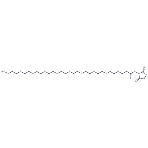 化合物 m-PEG10-NHS ester|T18121|TargetMol
