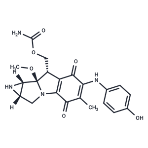 化合物 7-N-(4-Hydroxyphenyl)mitomycin C|T29487|TargetMol