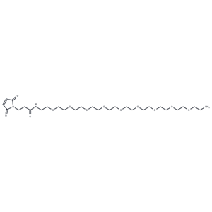 化合物 Mal-amido-PEG9-amine|T15965|TargetMol