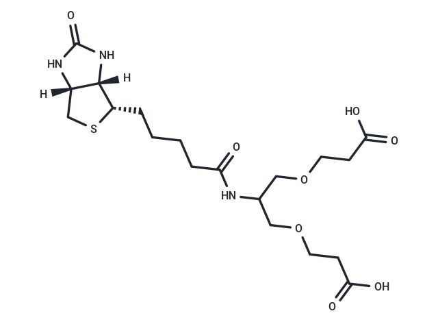 化合物 2-(Biotin-amido)-1,3-bis-(C1-PEG1-acid),2-(Biotin-amido)-1,3-bis-(C1-PEG1-acid)