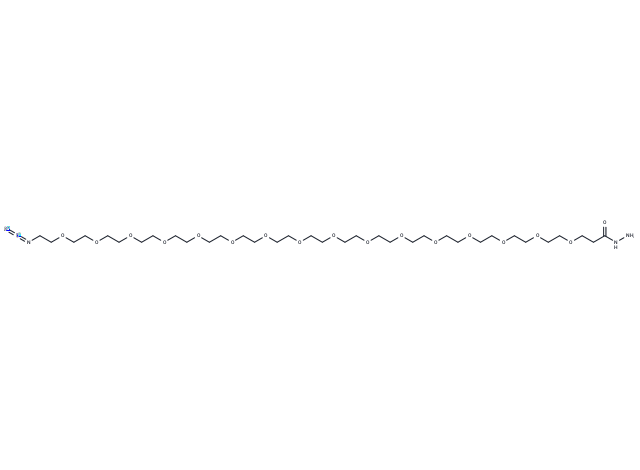 化合物 N3-PEG16-Hydrazide,N3-PEG16-Hydrazide
