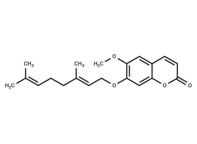 化合物 7-O-Geranylscopoletin,7-O-Geranylscopoletin