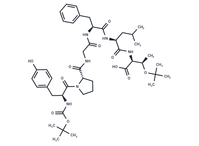 化合物 Boc-ypgflt(O-tbu),Boc-ypgflt(O-tbu)