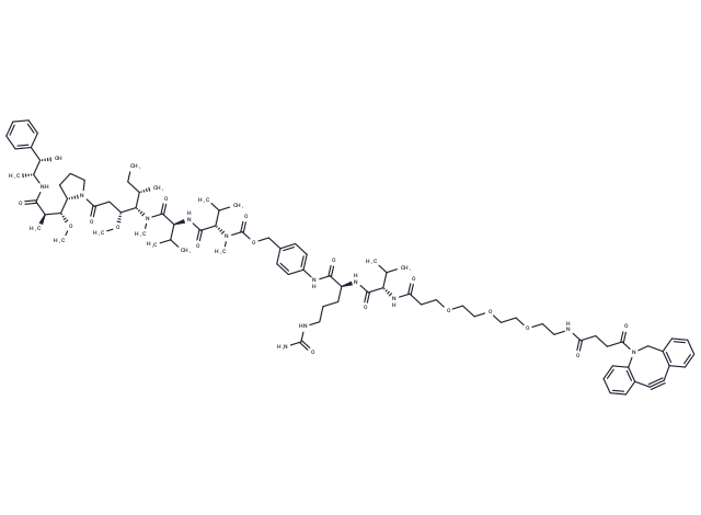 化合物 DBCO-(PEG)3-VC-PAB-MMAE,DBCO-(PEG)3-VC-PAB-MMAE