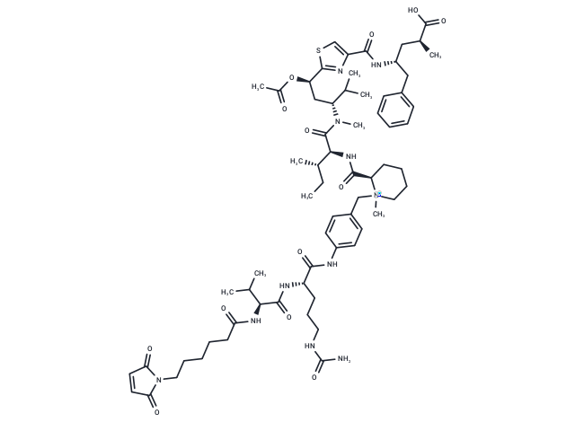 化合物 MC-VC(S)-PABQ-Tubulysin M,MC-VC(S)-PABQ-Tubulysin M