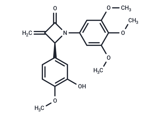 化合物 Tubulin inhibitor 43,Tubulin inhibitor 43