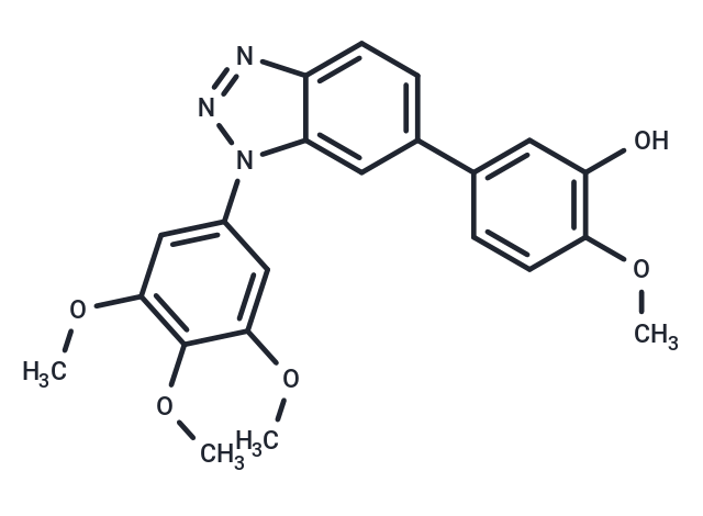 化合物 Tubulin polymerization-IN-61,Tubulin polymerization-IN-61