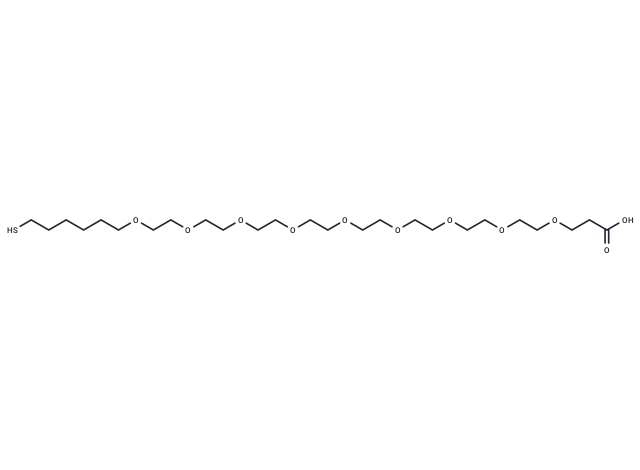化合物 HS-C6-PEG9-acid,HS-C6-PEG9-acid