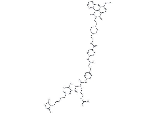化合物 Mal-VC-PAB-ABAEP-Azonafide,Mal-VC-PAB-ABAEP-Azonafide