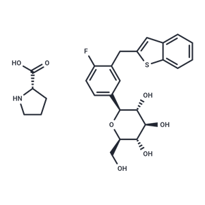 化合物 Ipragliflozin (L-Proline),Ipragliflozin (L-Proline)