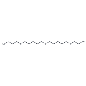 化合物 m-PEG6-thiol,m-PEG6-thiol