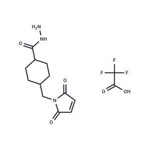 化合物 Mal-C2-cyclohexylcarboxyl-hydrazide TFA|T18245|TargetMol