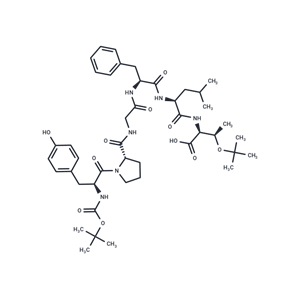 化合物 Boc-ypgflt(O-tbu)|T25168|TargetMol