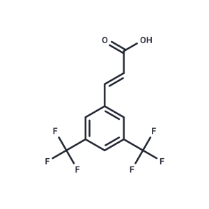 化合物 3-(3,5-Bis(trifluoromethyl)phenyl)acrylic acid,3-(3,5-Bis(trifluoromethyl)phenyl)acrylic acid