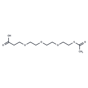 化合物 S-Acetyl-PEG3-C2-acid|T16822|TargetMol