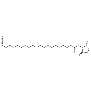 化合物 Azido-PEG5-succinimidyl carbonate,Azido-PEG5-succinimidyl carbonate