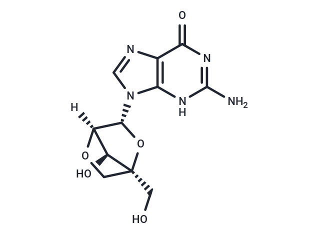 化合物 2’-O,4’-C-Methyleneguanosine,2'-O,4'-C-Methyleneguanosine