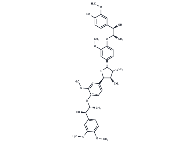 化合物 4-O-Demethylmanassantin A,4-O-Demethylmanassantin A