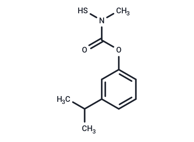 化合物 Carbamic acid, N-mercapto-N-methyl-, m-isopropylphenyl ester,Carbamic acid, N-mercapto-N-methyl-, m-isopropylphenyl ester