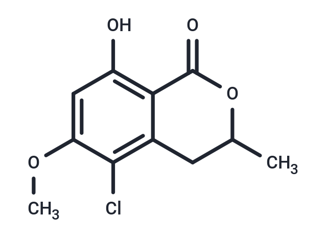 化合物 5-Chloro-6-methoxymellein,5-Chloro-6-methoxymellein