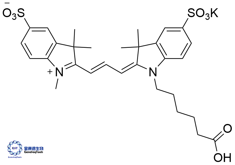 磺基-菁3羧酸,sulfo-Cyanine3 carboxylic acid;Sulfo-Cy3