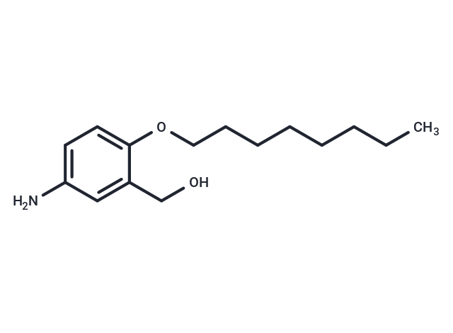 化合物 Benzyl alcohol, 5-amino-2-(octyloxy)-,Benzyl alcohol, 5-amino-2-(octyloxy)-