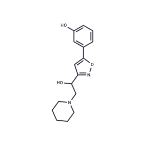 化合物 1-Piperidineethanol, alpha-(5-(3-hydroxyphenyl)-3-isoxazolyl)-|T29312|TargetMol