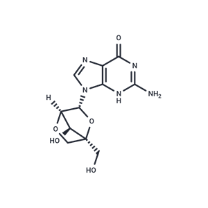 化合物 2’-O,4’-C-Methyleneguanosine,2
