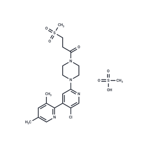 化合物 PF-5274857 mseylate|T28388|TargetMol