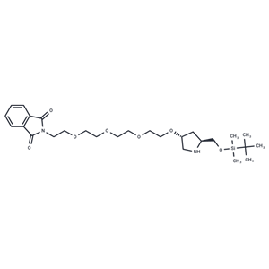 化合物 Phthalimide-PEG4-PDM-OTBS|T18544|TargetMol